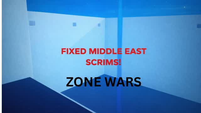 Fixed Middle East SCRIMS[ZONE WARS] — Fortnite Creative map