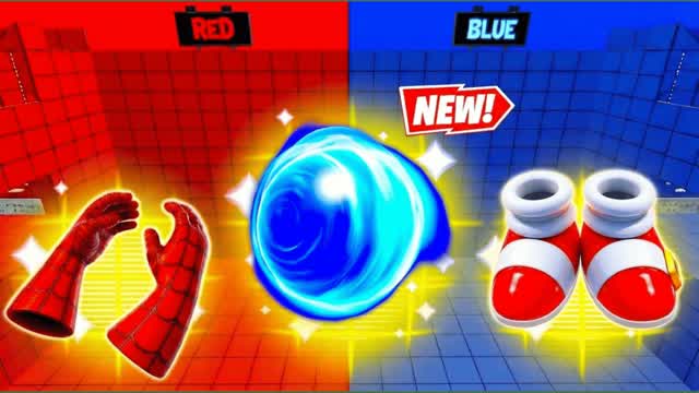 RED VS BLUE CREAMY TEAMMY FUNNY 🔴🔵 — Fortnite Creative map