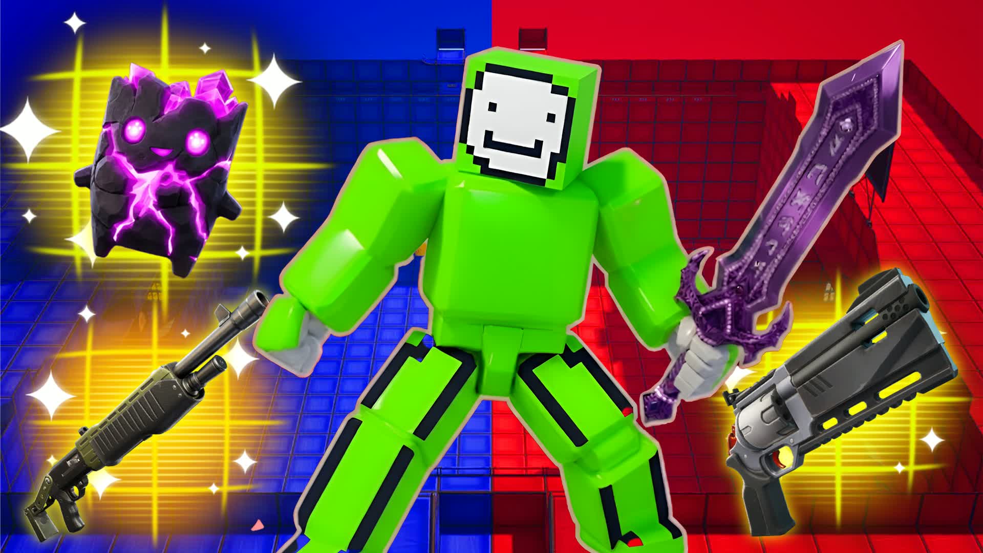 RONALDO RED VS BLUE 🔴🔵 UNC 67 — Fortnite Creative map