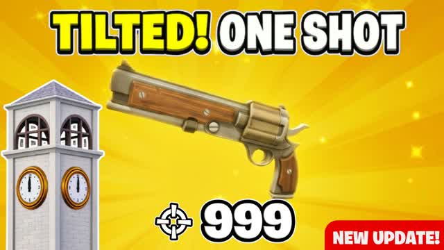 LUCKY TILTED ONE SHOT GUN GAME FFA 🎯 — Fortnite Creative map