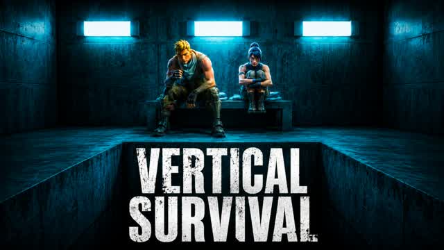 Vertical Survival — Fortnite Creative map cover art