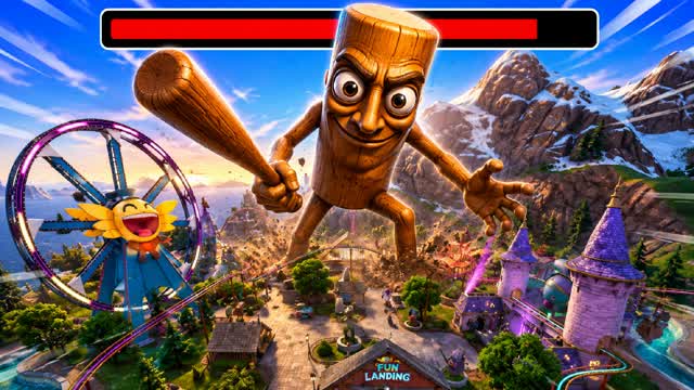 TUNG BOSS FIGHT SURVIVAL — Fortnite Creative map