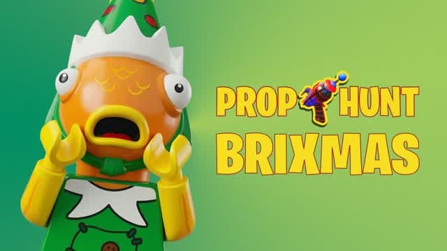 BRIX-MAS 🎄 PROP HUNT — Fortnite Creative map