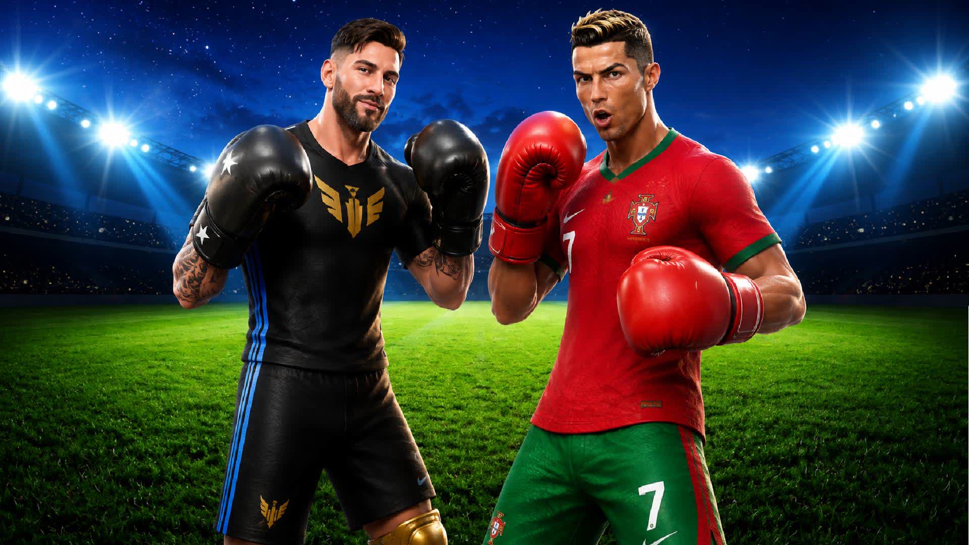 1V1 Cristiano Ronaldo VS Lionel Messi — Fortnite Creative map