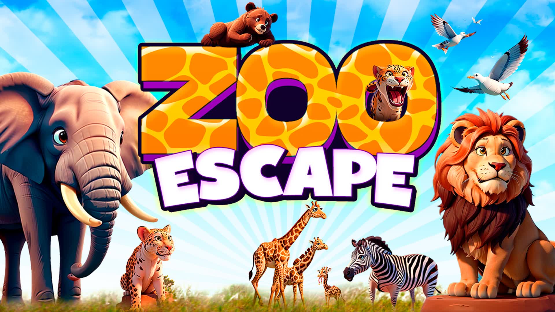 ZOO ESCAPE 🦓 — Fortnite Creative map