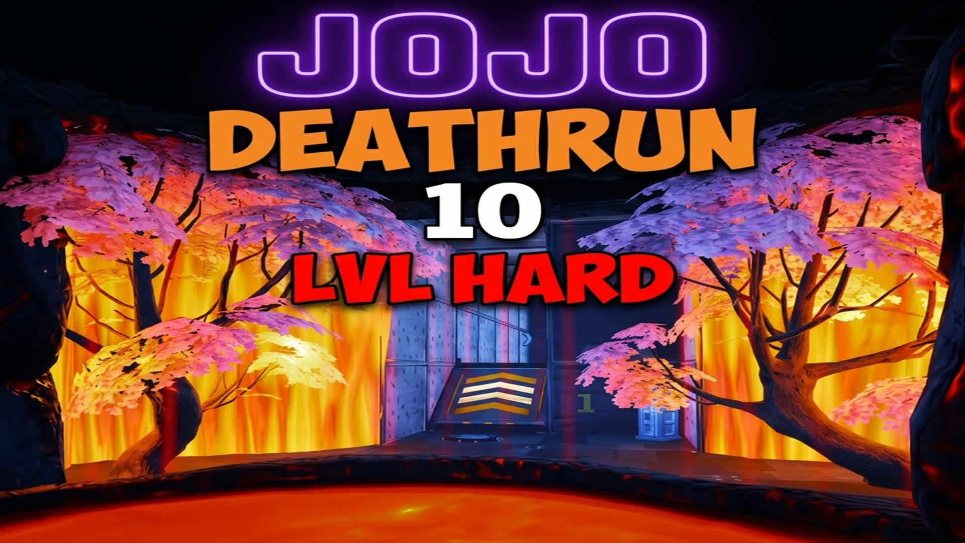 JOJO DEATHRUN 10 LVL HARD — Fortnite Creative map