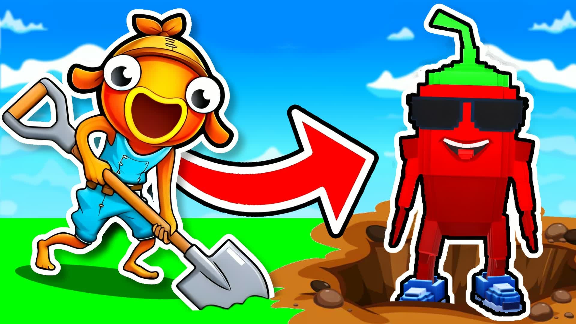 DIG BRAINROTS — Fortnite Creative map