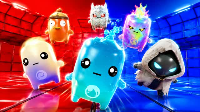 BLUE VS RED FLASH FIRE 🔵🔴 — Fortnite Creative map