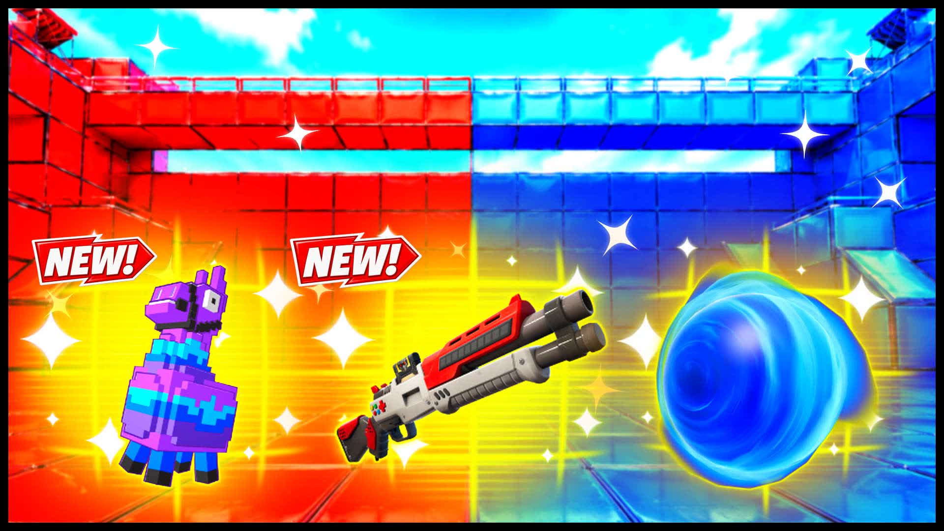 RED VS BLUE PRESSURE DIAL 🔴🔵 — Fortnite Creative map