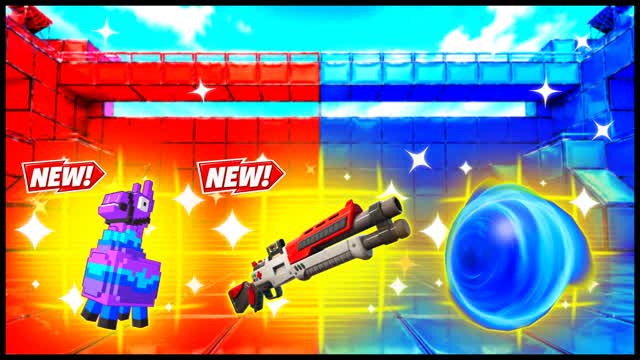 RED VS BLUE PRESSURE DIAL 🔴🔵 — Fortnite Creative map cover art