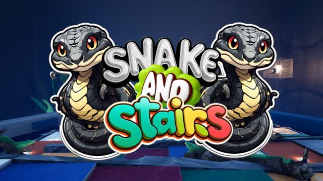 🐍 Snakes and Ladders📍 Minigame — Fortnite Creative map cover art