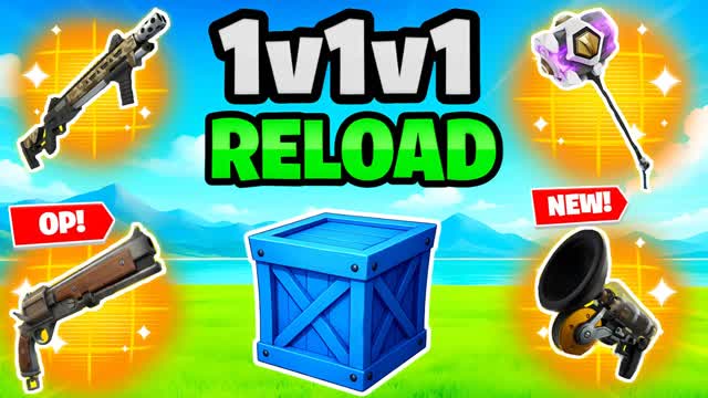 Reload 1v1 Realistics Free for All — Fortnite Creative map cover art
