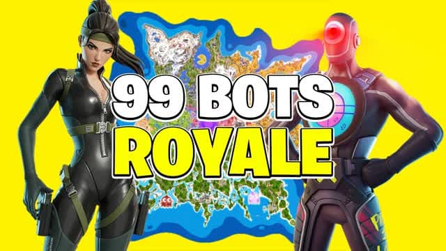 SUPER 99 BOTS FARM ROYALE 🏆 — Fortnite Creative map