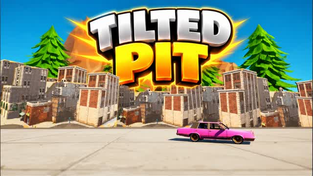 TILTED PIT — Fortnite Creative map