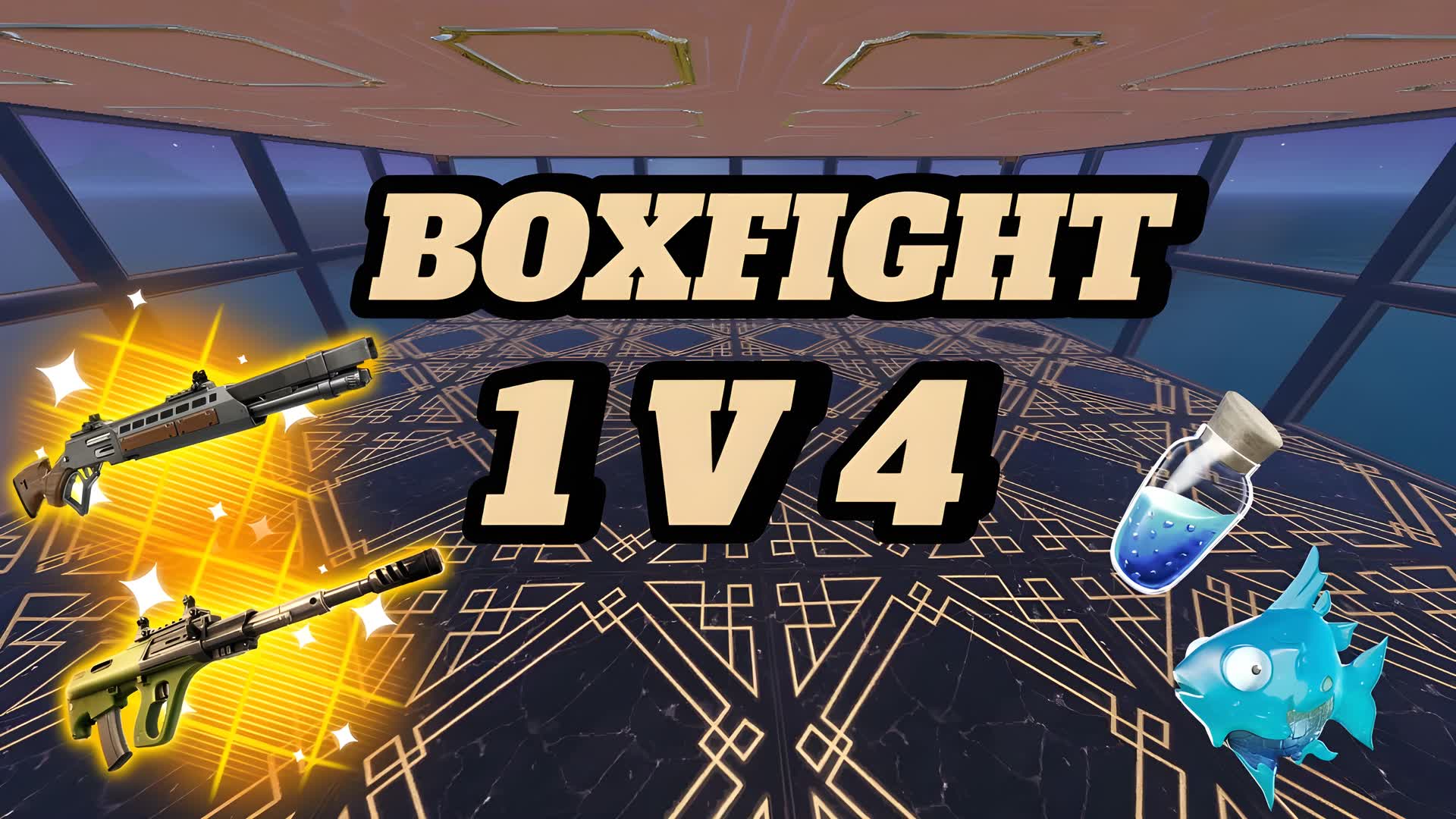 BOX FIGHT [1V4] 📦 — Fortnite Creative map