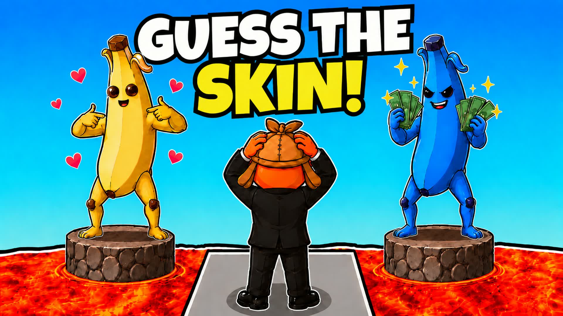 GUESS THE SKIN MINIGAME 🔎 — Fortnite Creative map
