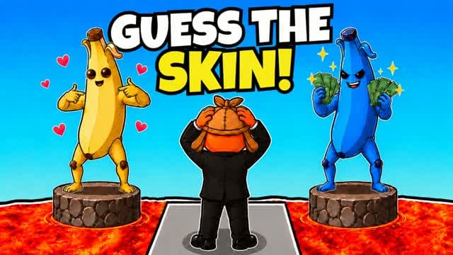 GUESS THE SKIN MINIGAME 🔎 — Fortnite Creative map cover art