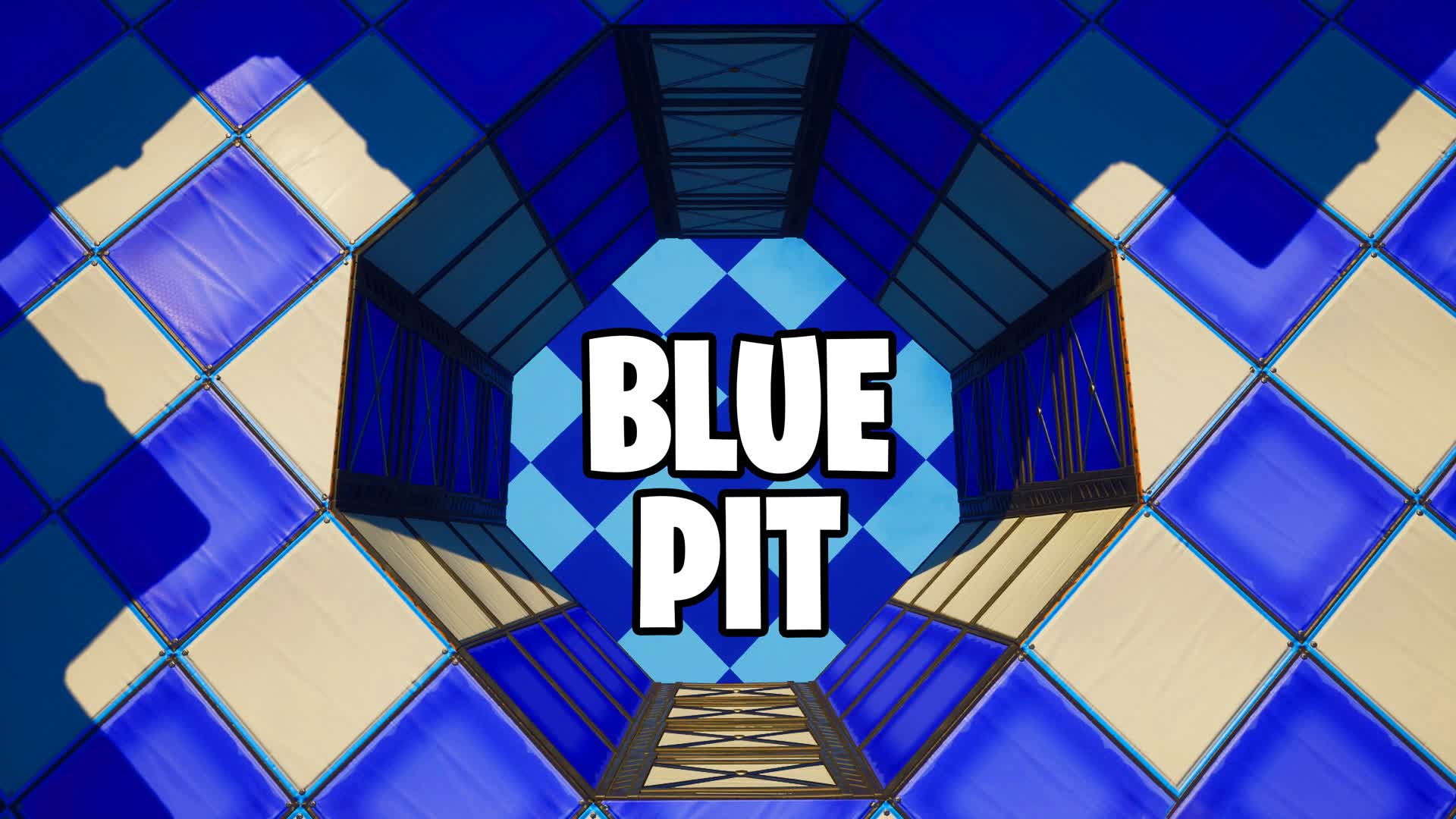 🔷 BLUE PRO PIT - FREE FOR ALL — Fortnite Creative map