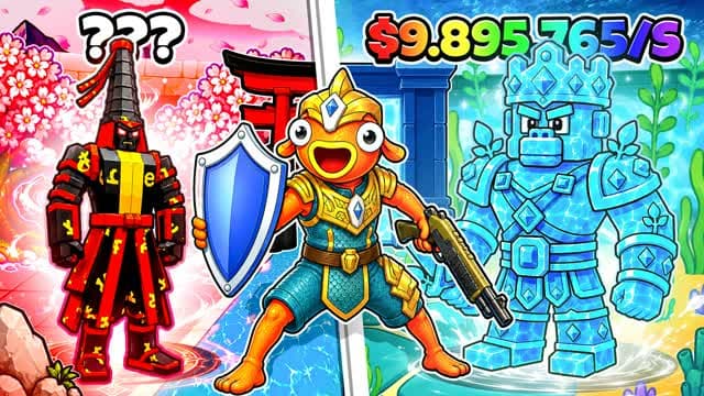 FIGHT FOR BRAINROTS [PVP] — Fortnite Creative map cover art