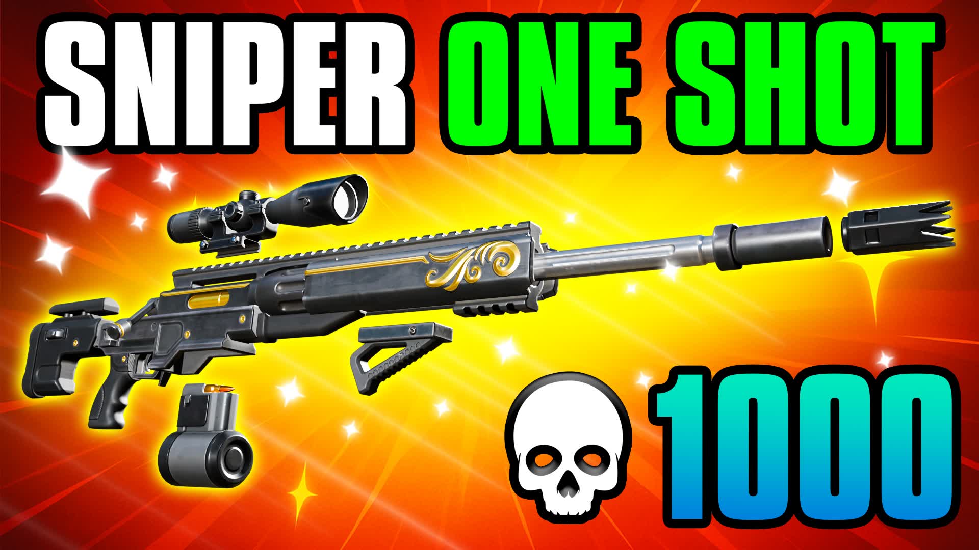 🎯SNIPER ONE SHOT💥FREE FOR ALL — Fortnite Creative map