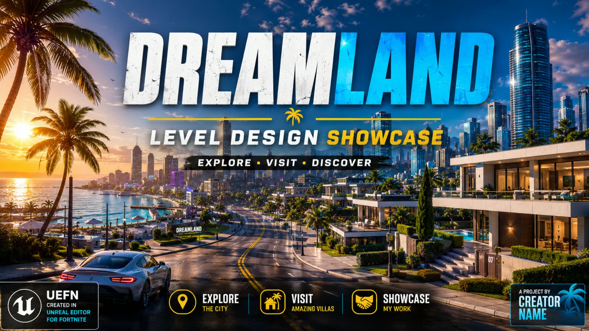 DreamLand — Fortnite Creative map