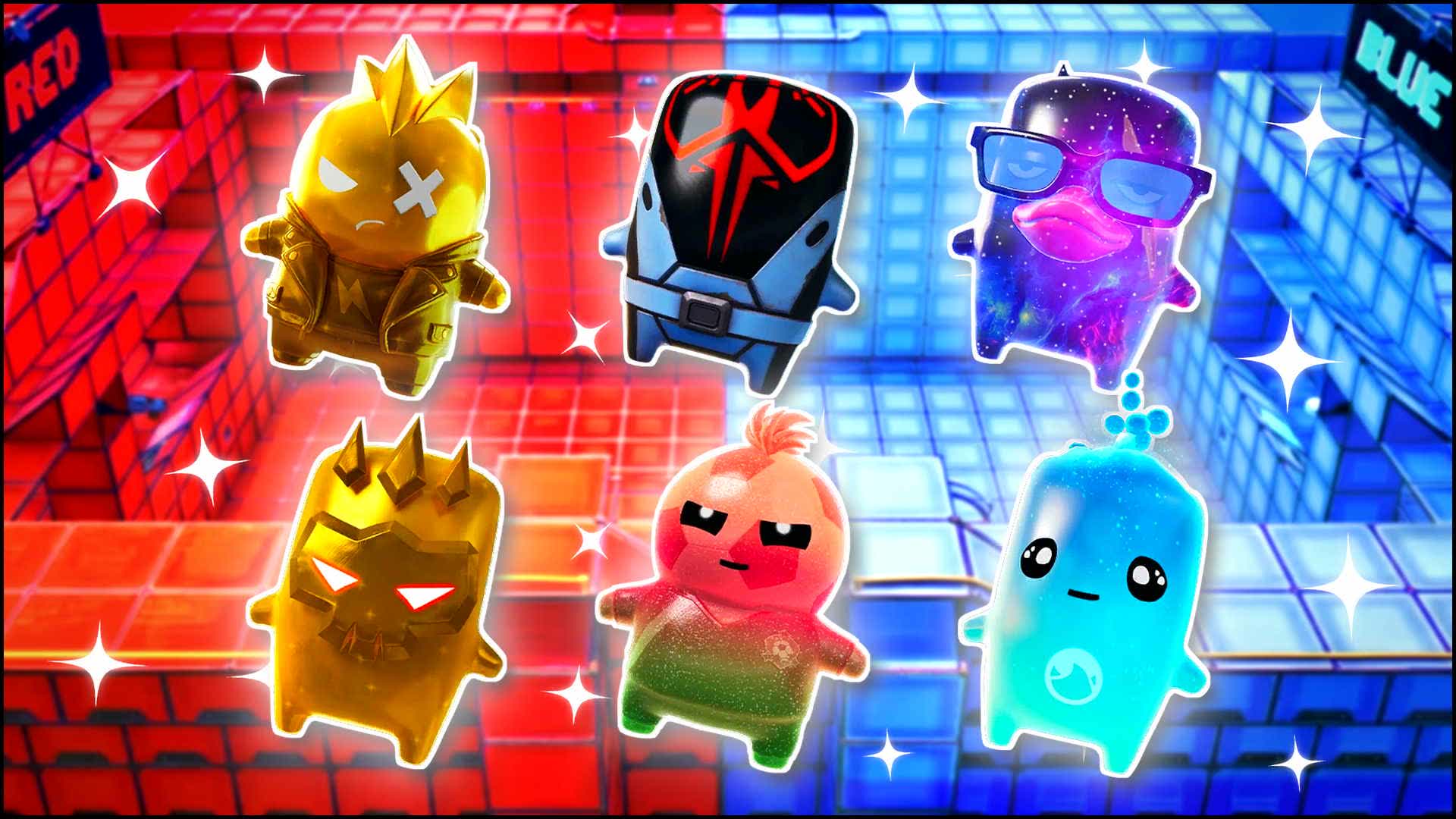 RED VS BLUE VICTORY DRIVE 🔴🔵 — Fortnite Creative map