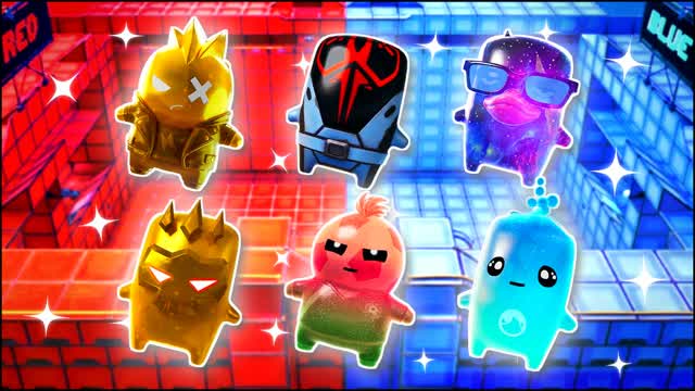 RED VS BLUE VICTORY DRIVE 🔴🔵 — Fortnite Creative map