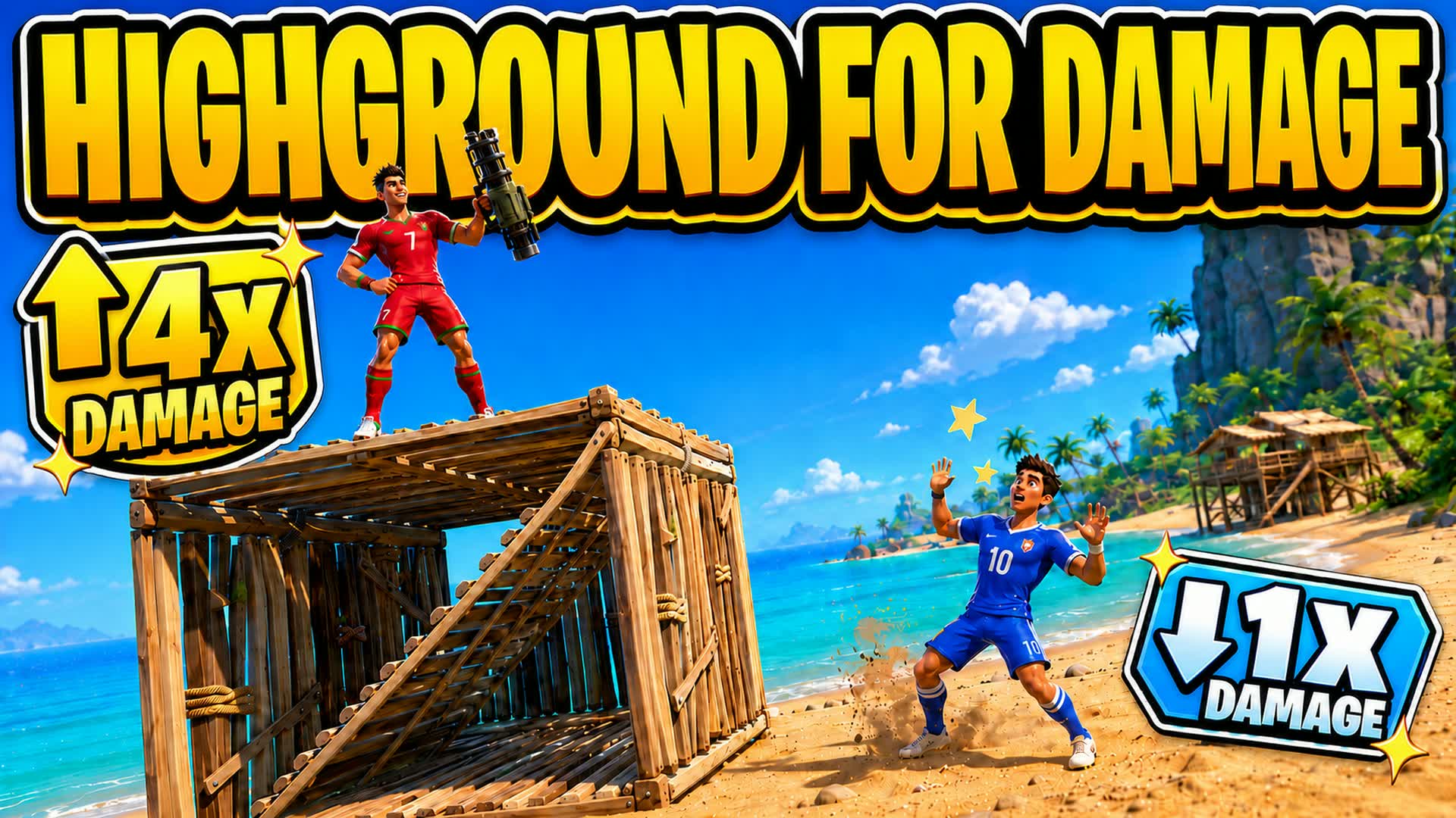 1v1 VERTICAL DOMINANCE — Fortnite Creative map