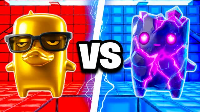 RED VS BLUE BIRCH FENCE 🔴🔵 — Fortnite Creative map