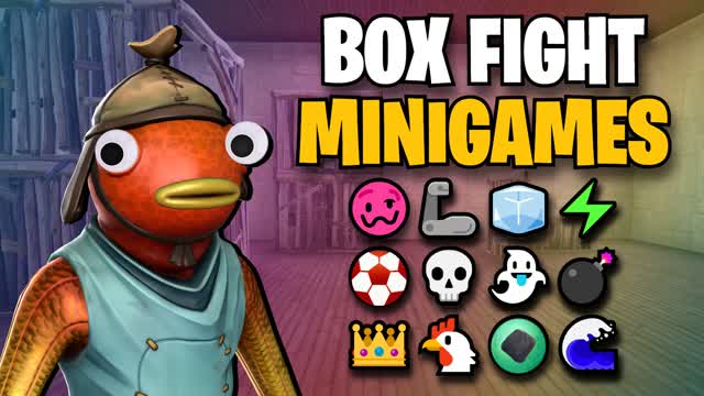 Box Fight Minigames — Fortnite Creative map