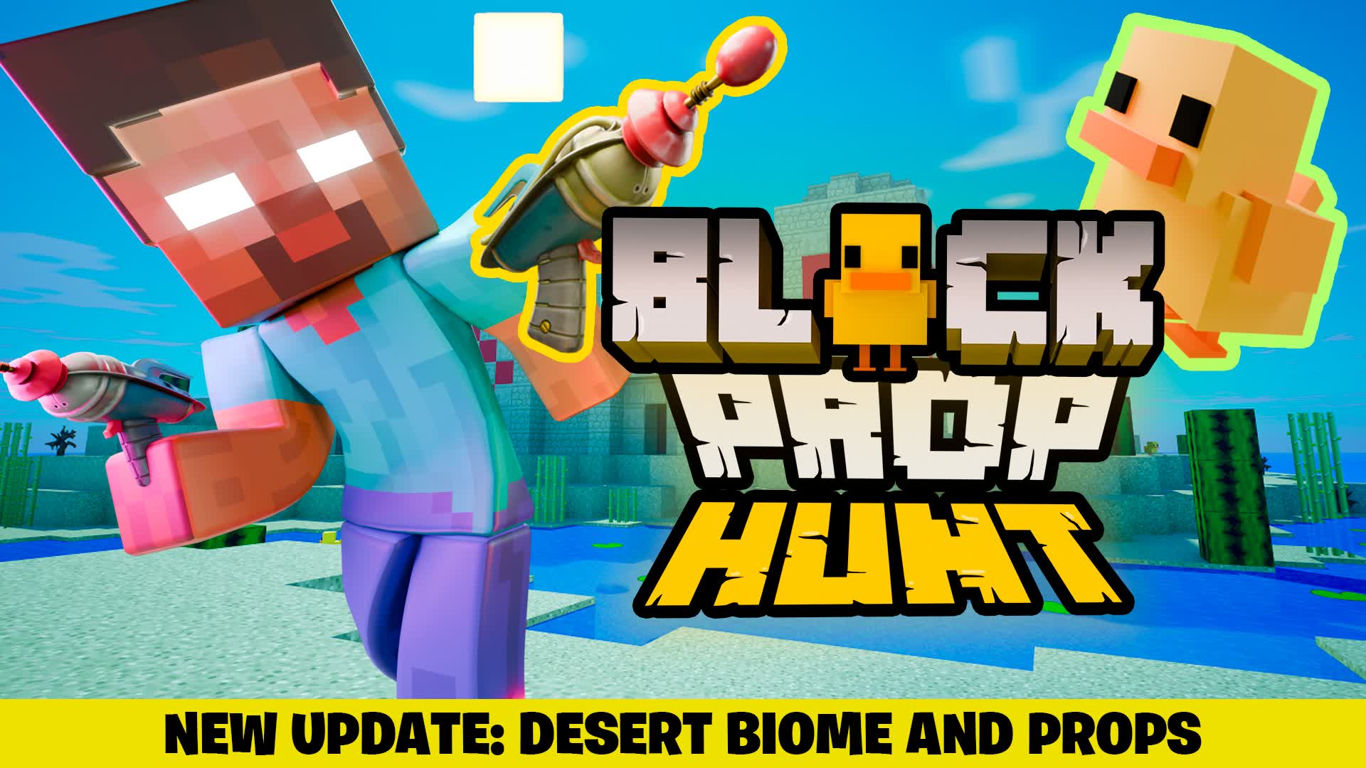 BLOCK PROP HUNT — Fortnite Creative map