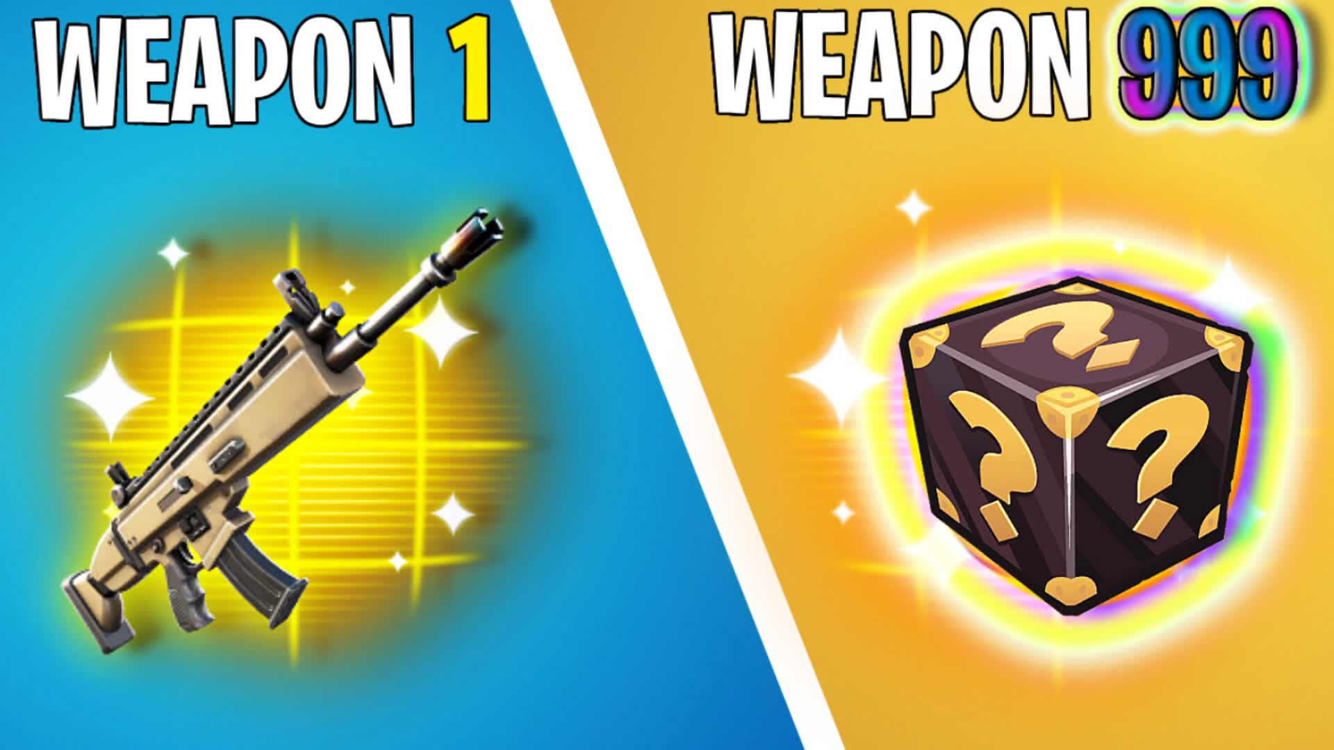 Shipment Gun Game — Fortnite Creative map