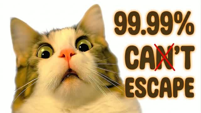 99.99% 😺 CAN'T ESCAPE — Fortnite Creative map