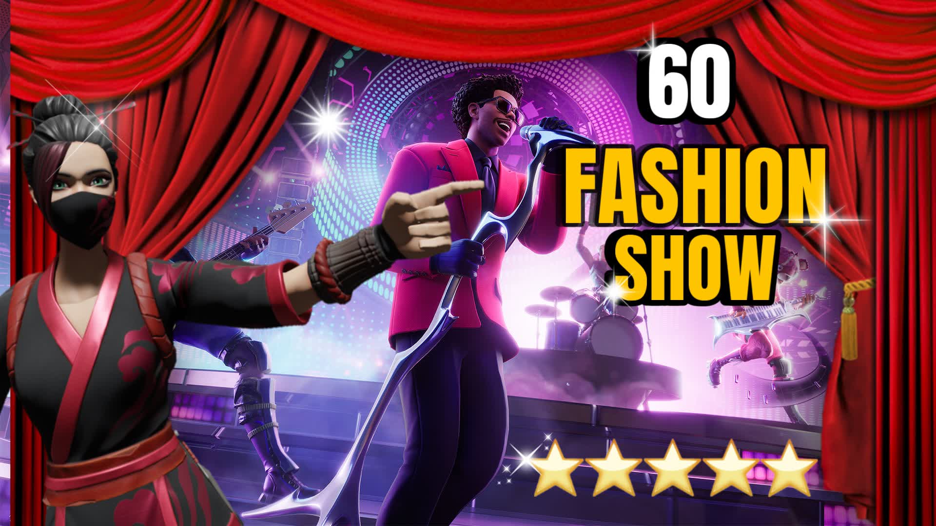 SMASH FASHION 60 👑👑 — Fortnite Creative map