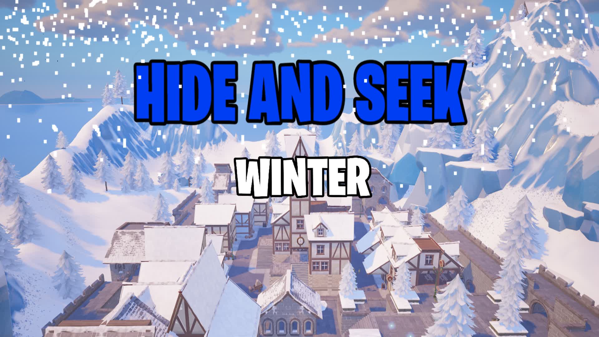 ❄️WINTER HIDE AND SEEK❄️ — Fortnite Creative map
