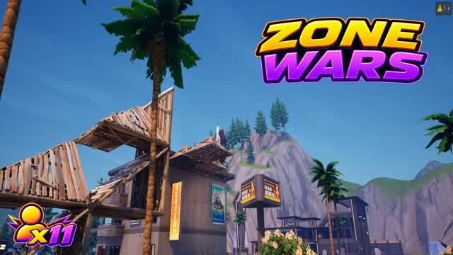 zone war [saison weapons] — Fortnite Creative map