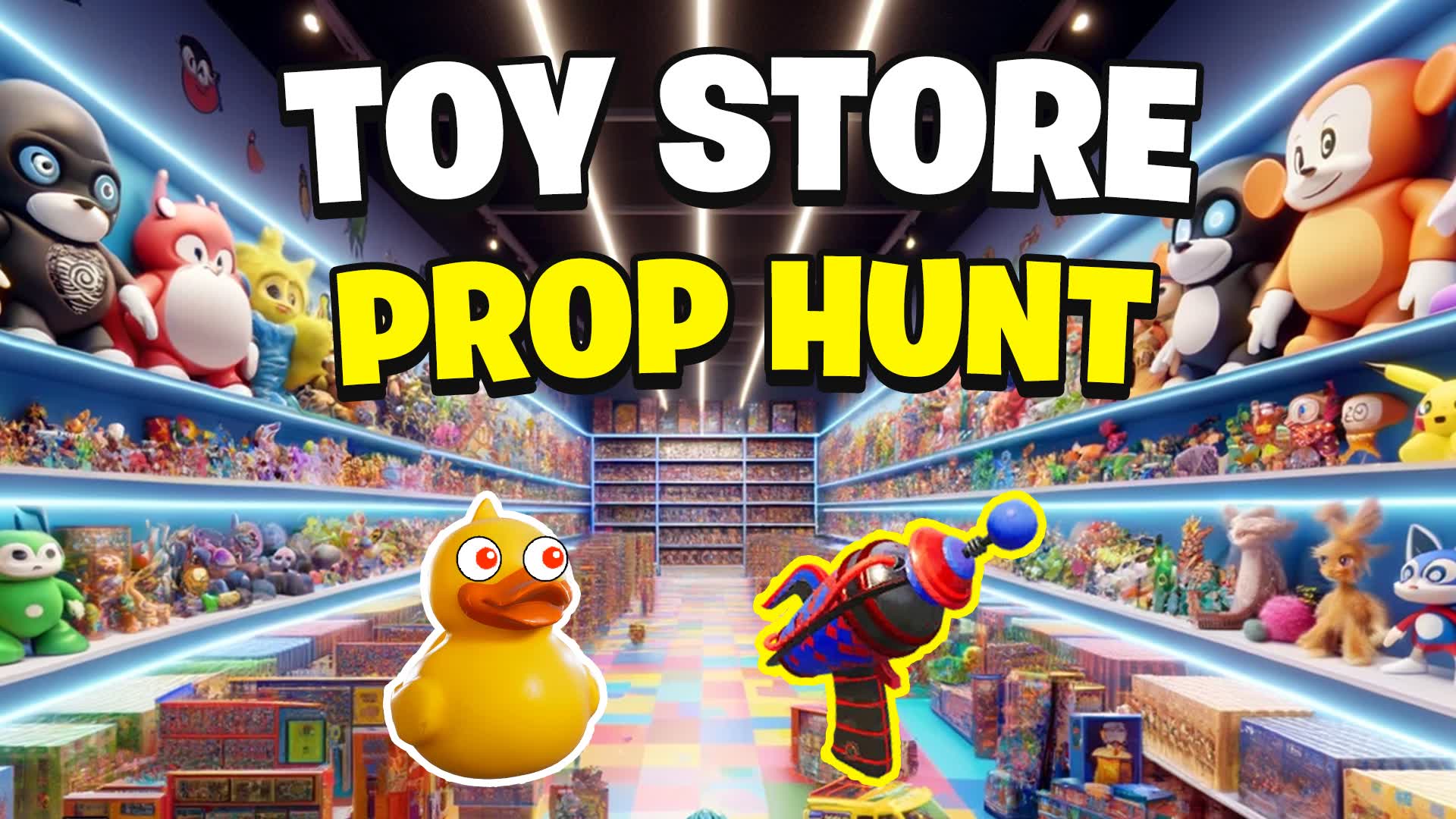 TOY STORE PROP HUNT🧩 — Fortnite Creative map