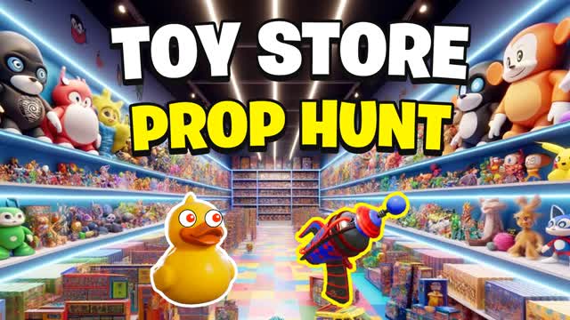 TOY STORE PROP HUNT🧩 — Fortnite Creative map cover art