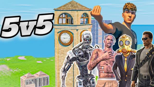 the Last STORM 🌀 - 5v5 سكرمز العاصفه — Fortnite Creative map