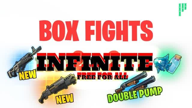 PANDVIL BOX FIGHT (INFINITE) — Fortnite Creative map cover art