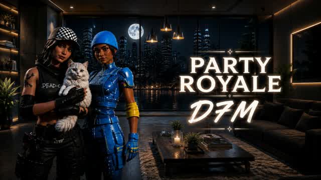 PARTY ROYAL D7M — Fortnite Creative map cover art