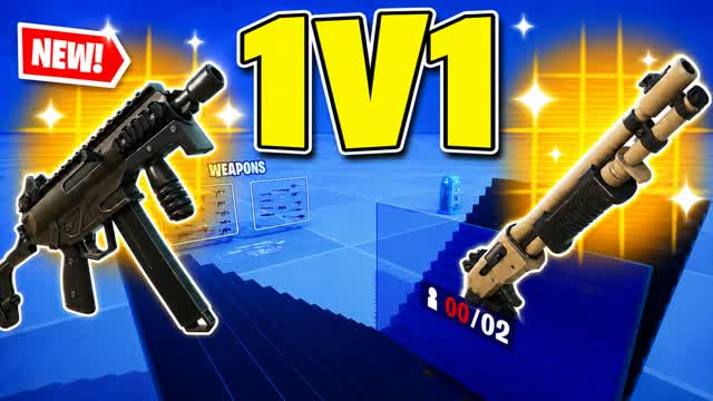 1v1 Kill Streaks (Build Fights) — Fortnite Creative map cover art