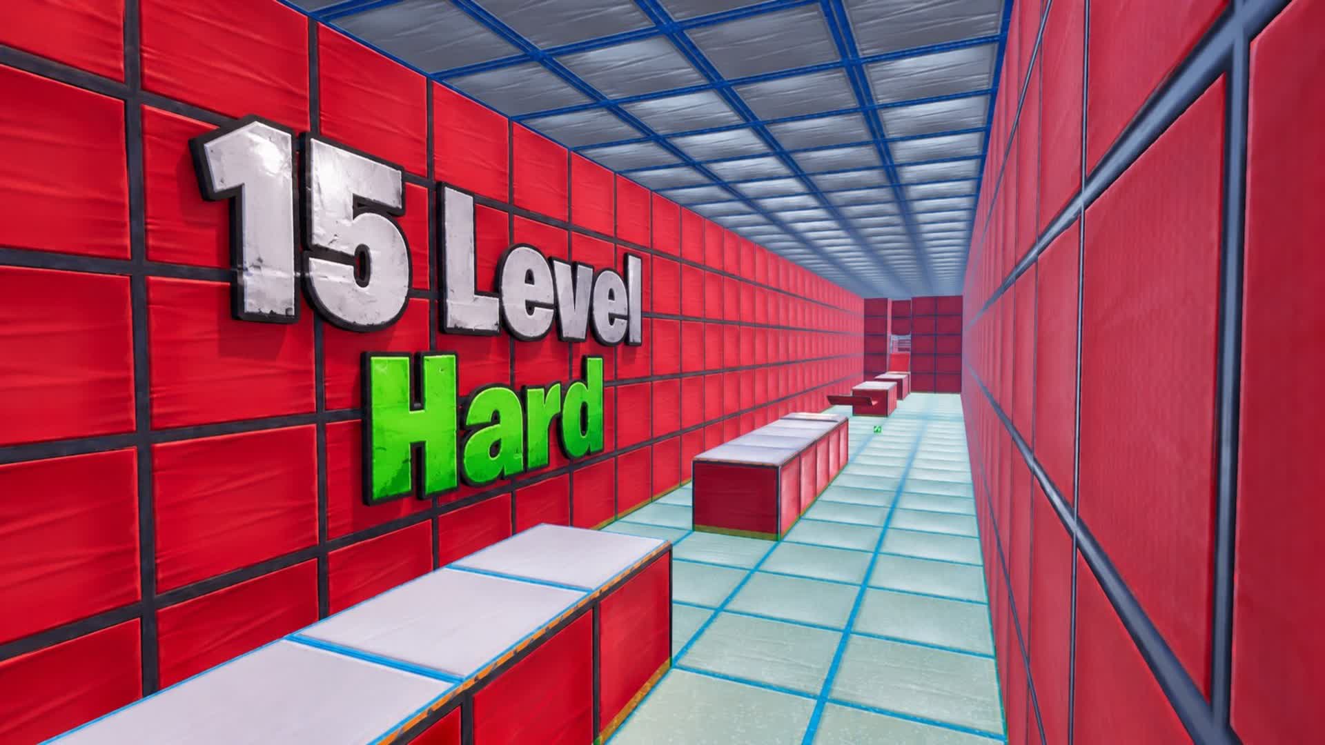 Parkour 15 LEVEL HARD ⭐️4367⭐️ Deathrun — Fortnite Creative map