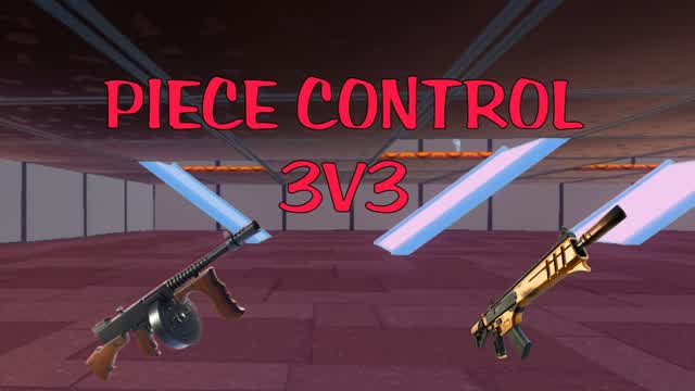 PIECE CONTROL 3V3 — Fortnite Creative map cover art