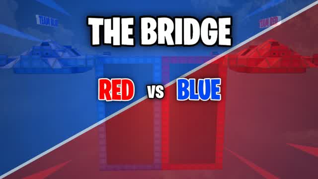 THE BRIDGE | RED vs Blue 🔴🔵 2v2 — Fortnite Creative map cover art