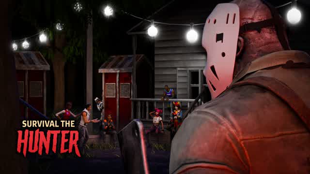 SURVIVAL THE HUNTER — Fortnite Creative map cover art