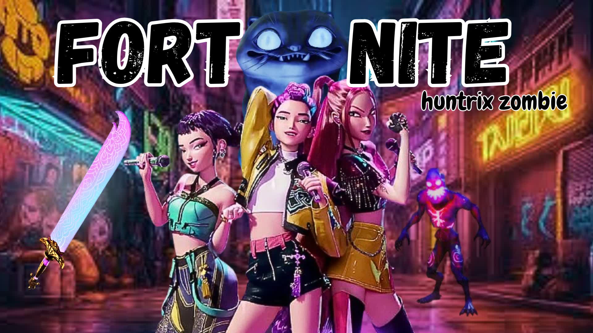 huntrix zombie — Fortnite Creative map