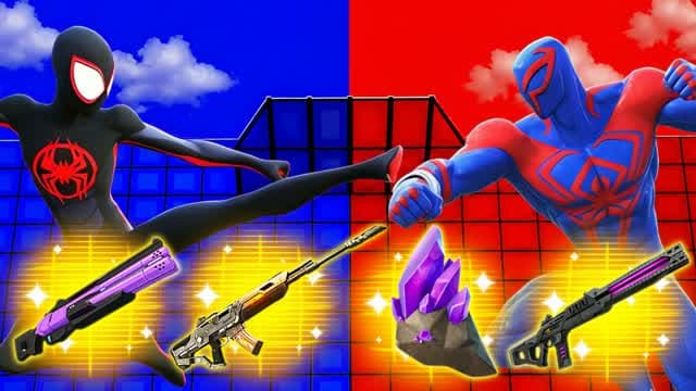 RED VS BLUE GO 🔴🔵 — Fortnite Creative map