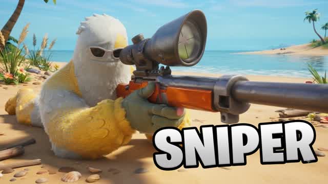 SNIPER SUPER SCOPE 💫 — Fortnite Creative map cover art