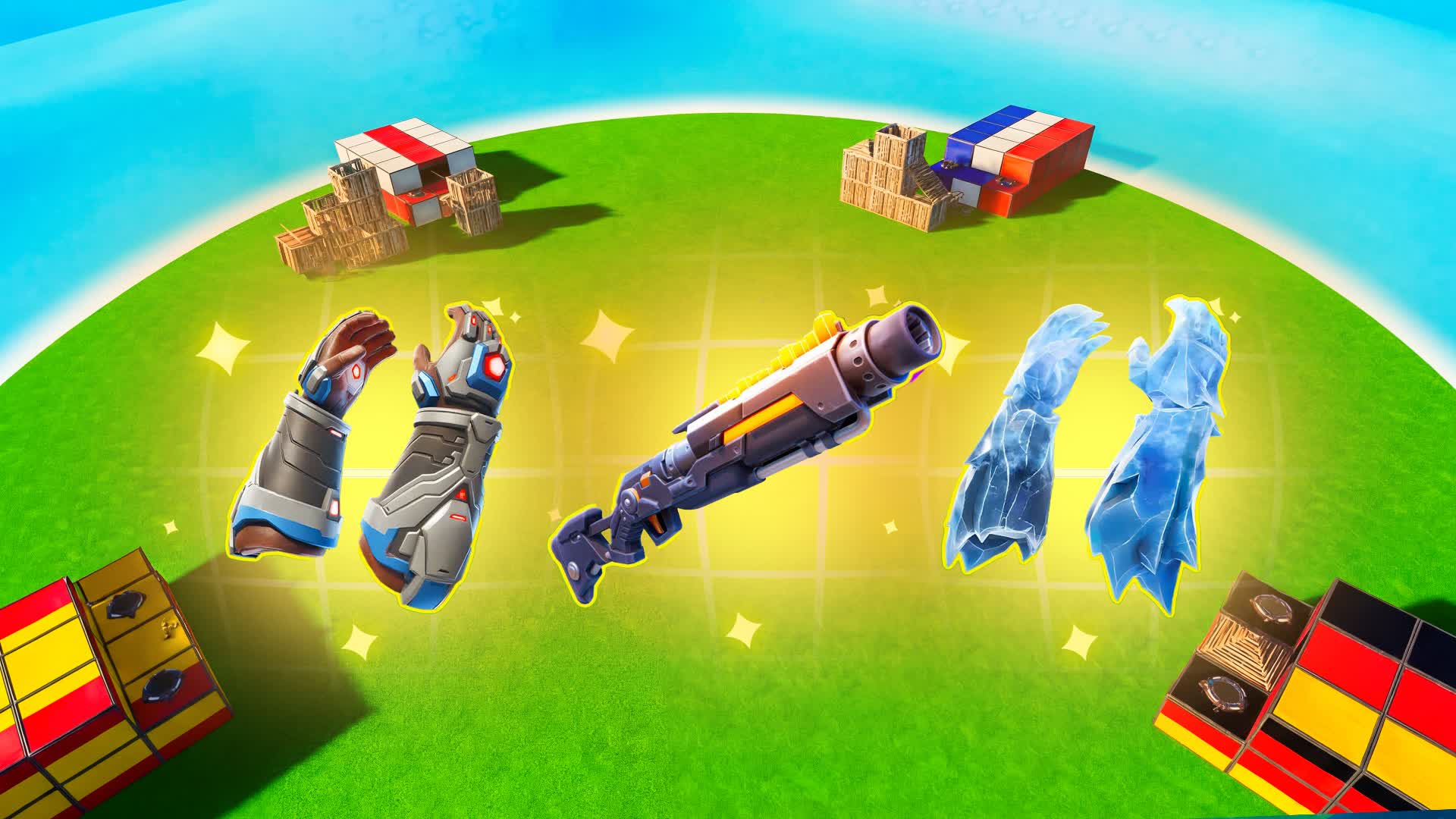 CRAZY ZONE WARS — Fortnite Creative map